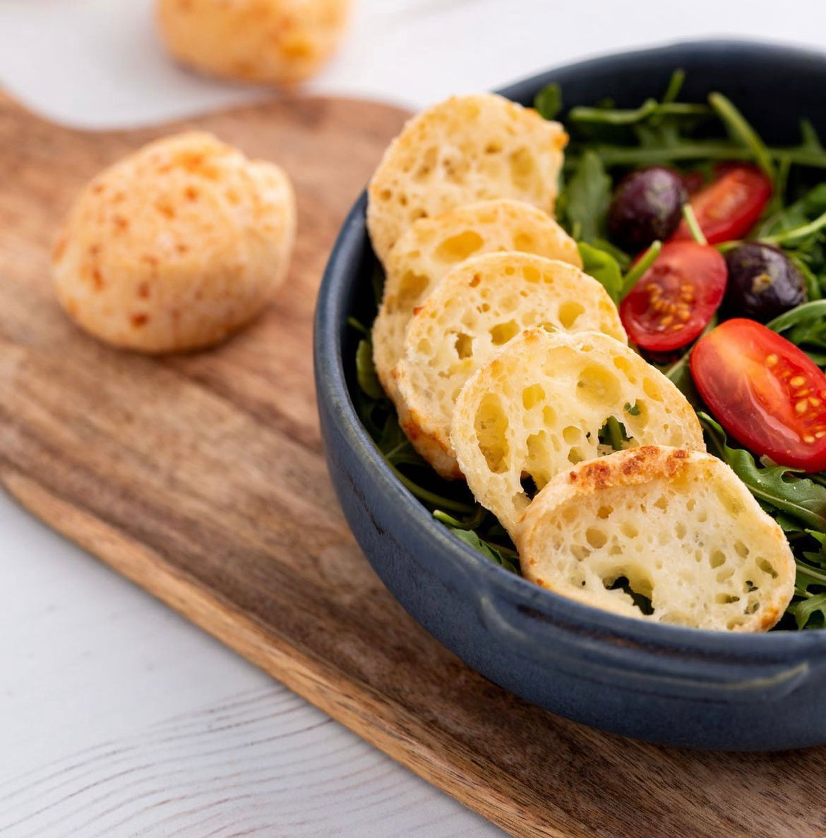 Cheese Bread Toasted Croutons